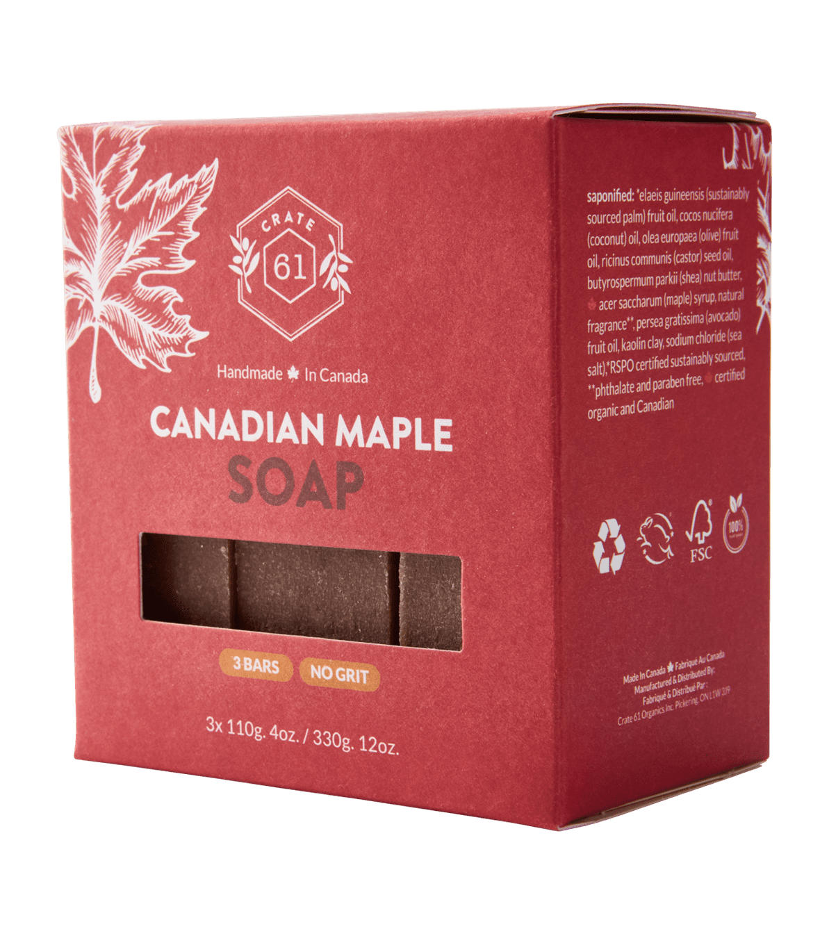 Canadian Maple Bar Soap