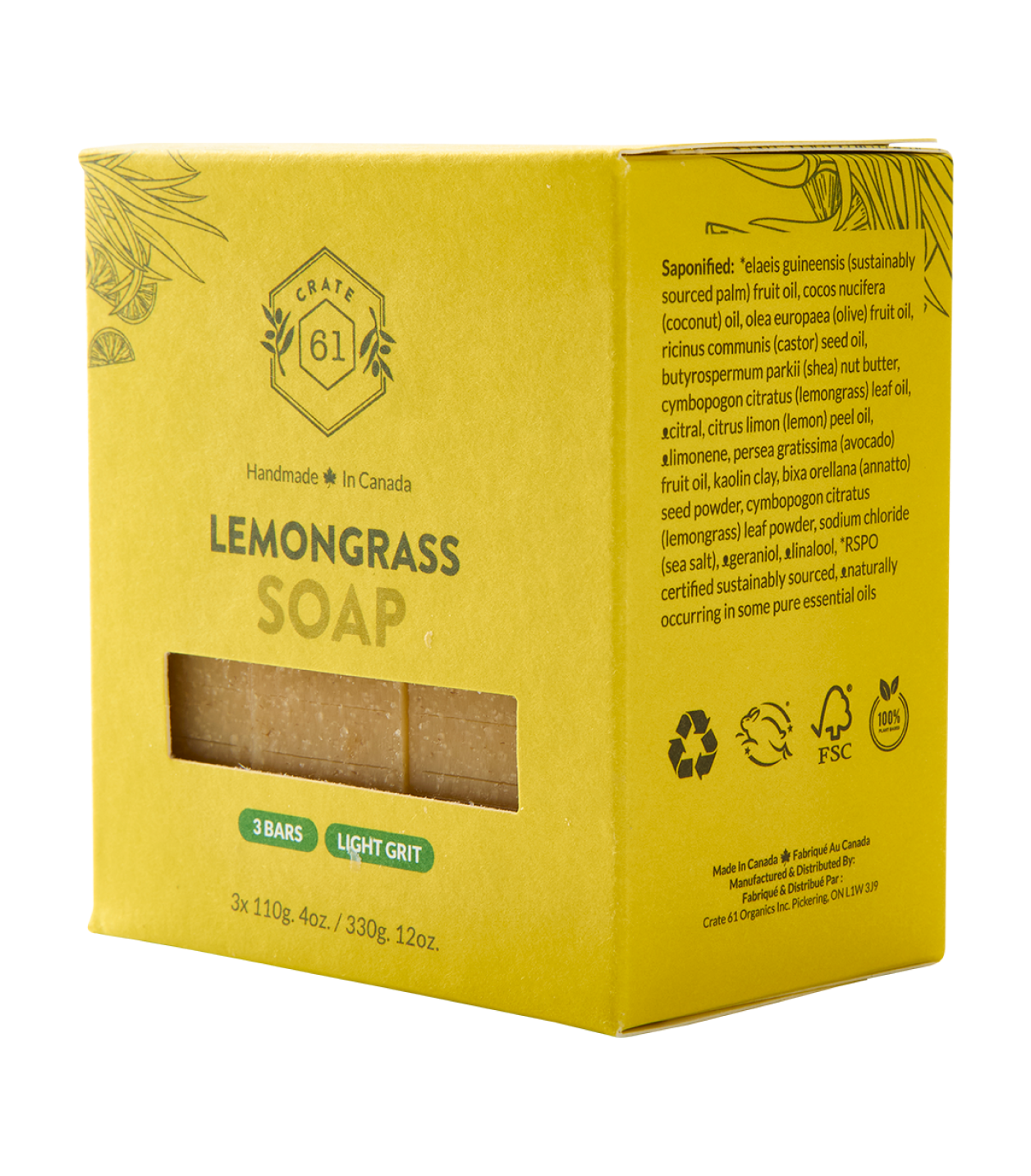 Lemongrass Bar Soap