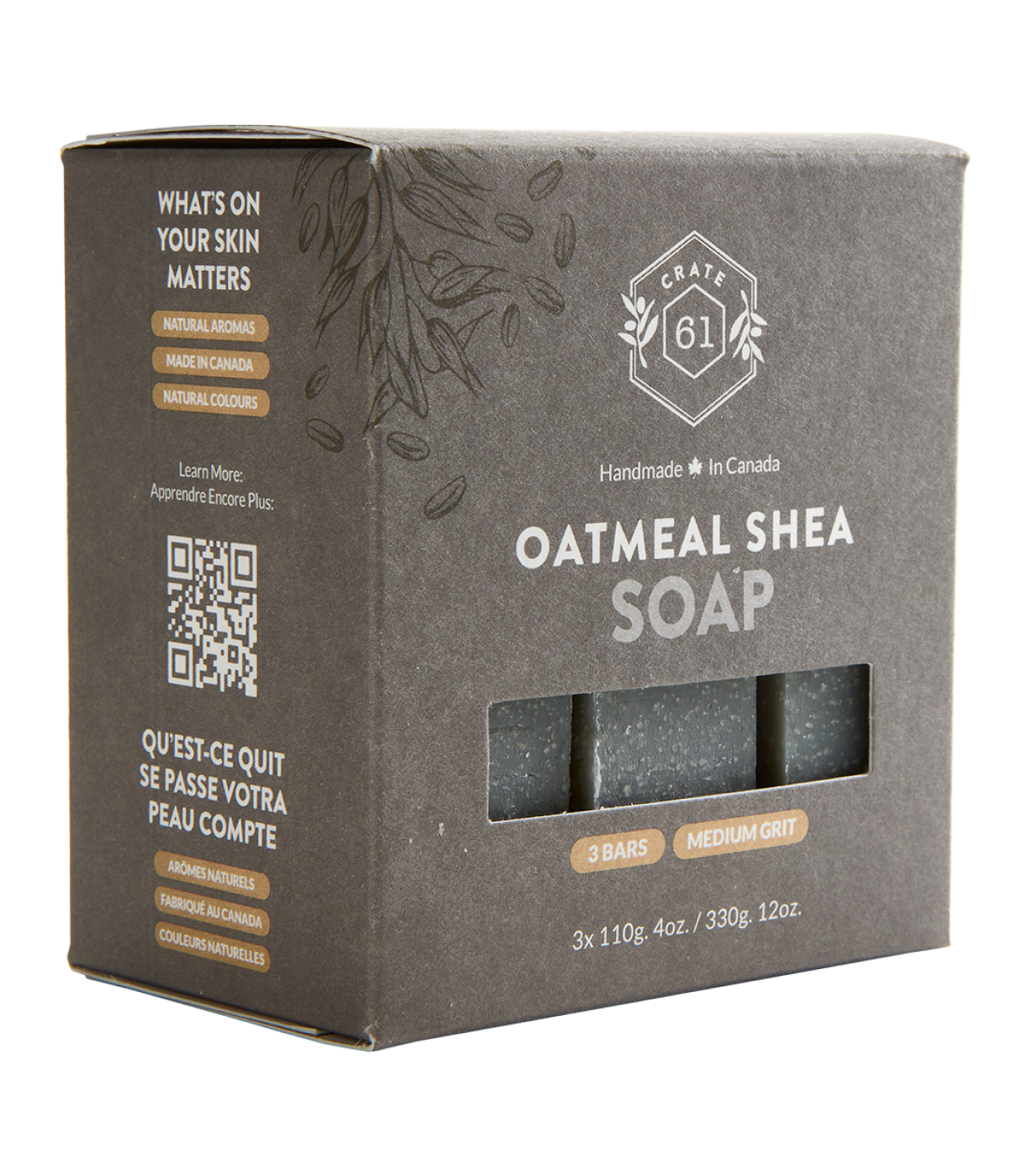 Oatmeal Shea Bar Soap