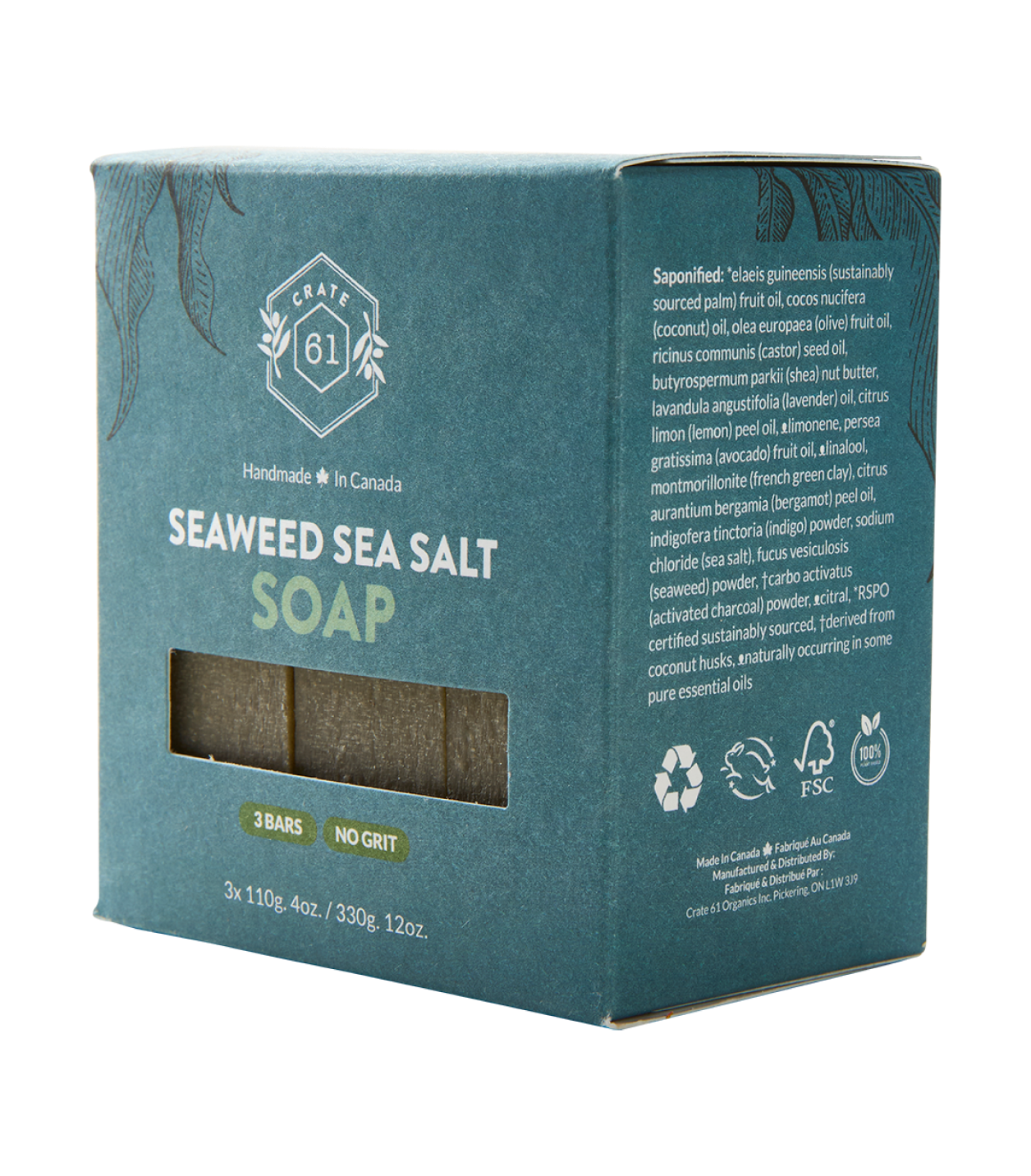 Seaweed & Sea Salt Bar Soap