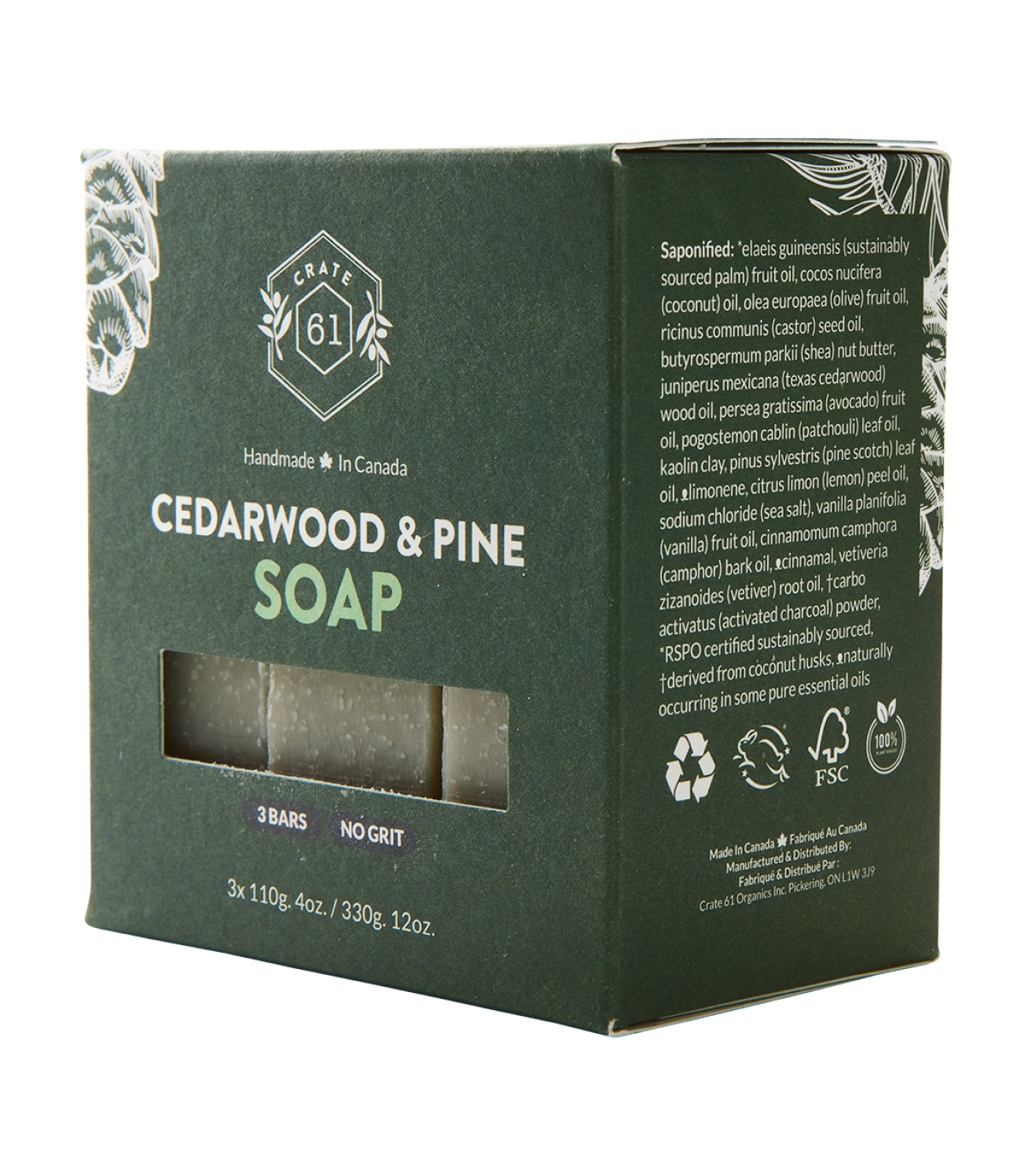 Cedarwood & Pine Bar Soap