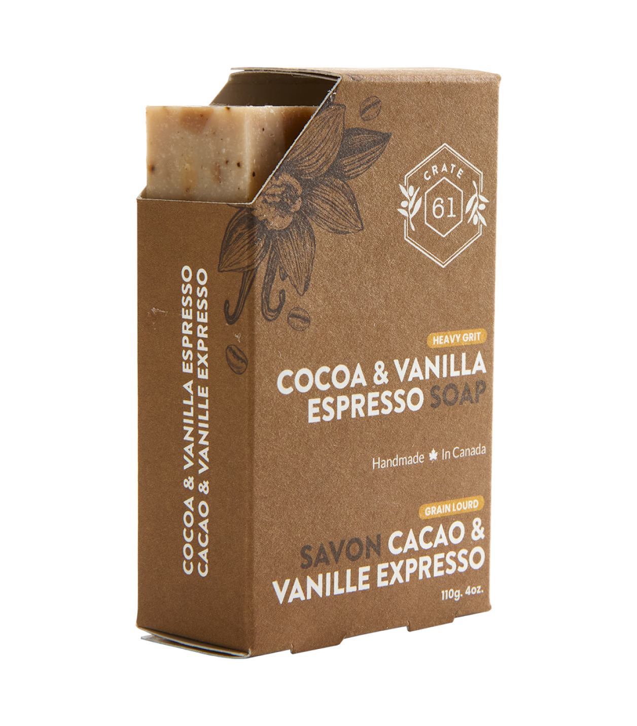 Cocoa & Vanilla Espresso Bar Soap