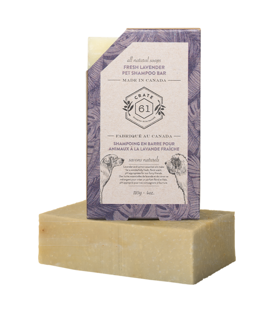 Fresh Lavender Pet Shampoo Bar