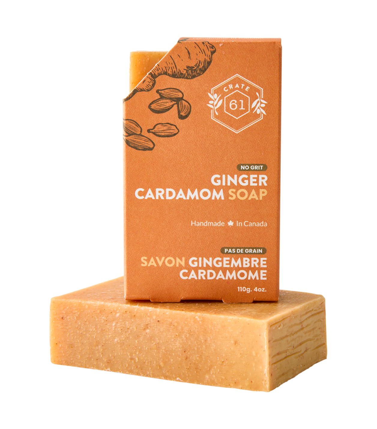 Ginger & Cardamom Bar Soap