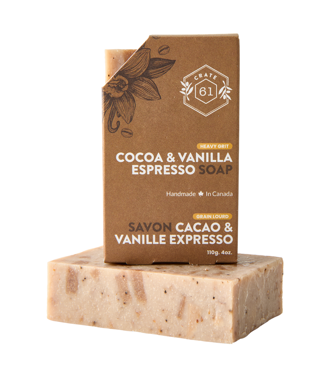 Cocoa & Vanilla Espresso Bar Soap