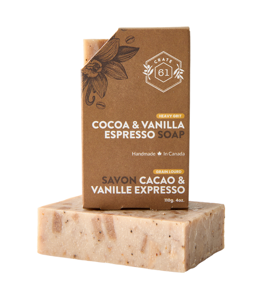 Cocoa & Vanilla Espresso Bar Soap