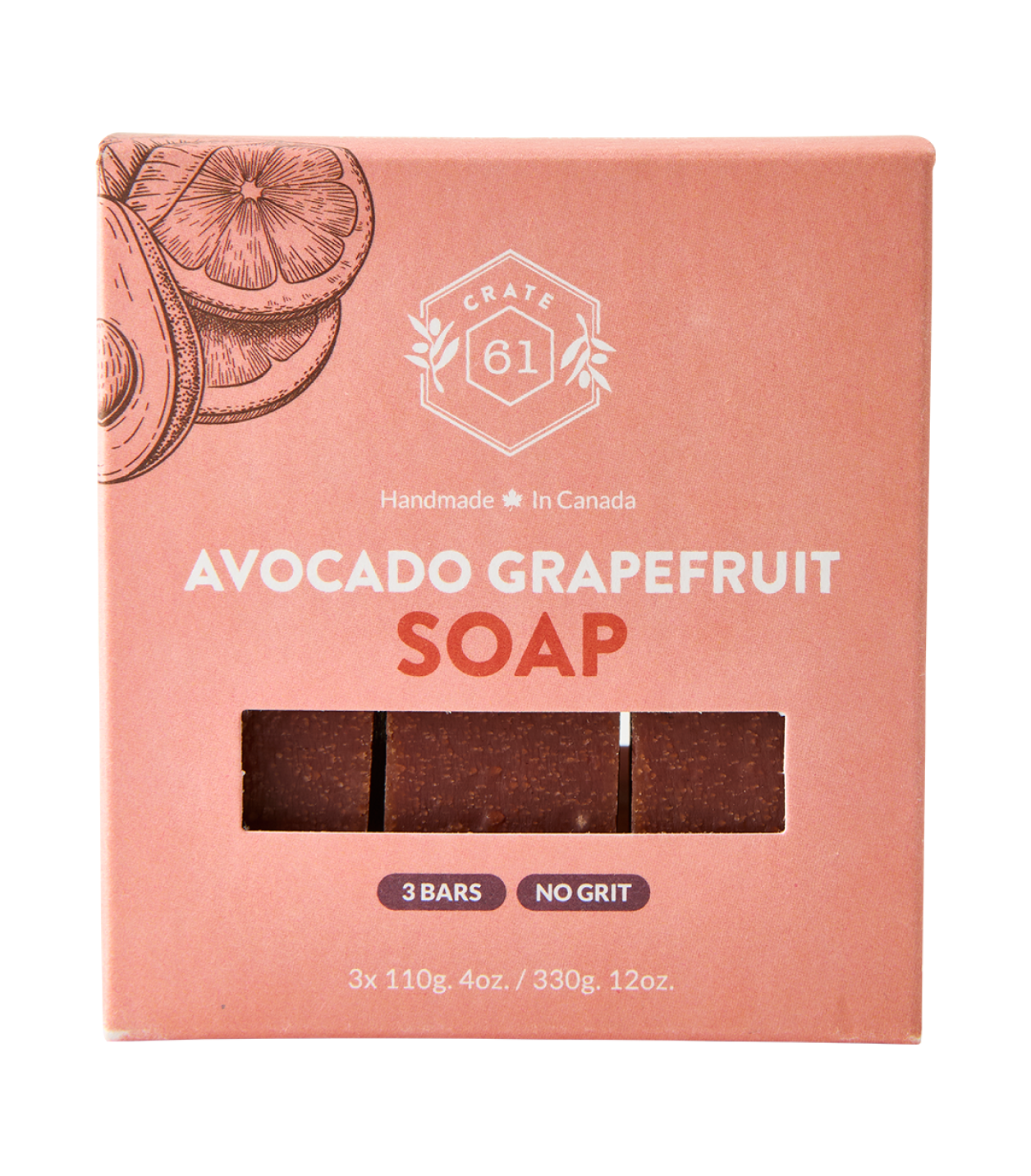 Avocado Grapefruit Bar Soap