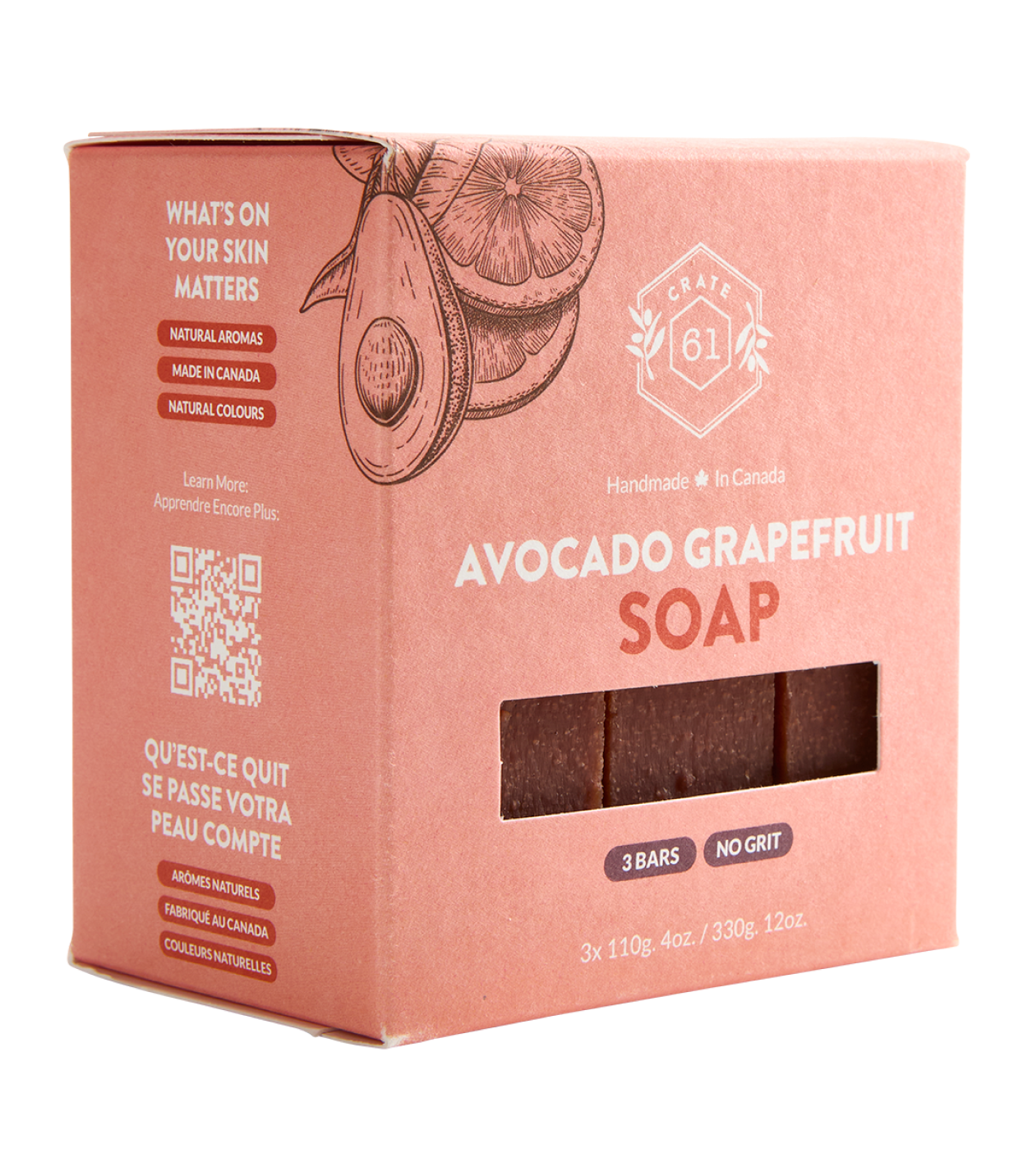 Avocado Grapefruit Bar Soap